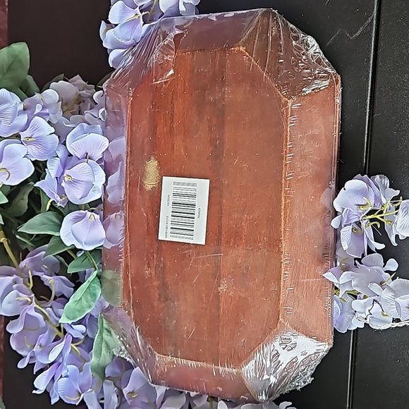 Crofton 100% Mango Wood Cheese Serving Tray New in Package - Picture 3 of 6